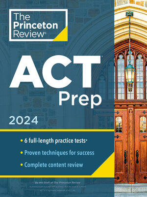 cover image of Princeton Review ACT Prep, 2024